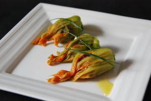 Fleurs de courgettes farcies 09