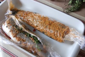 Bar anisé et légumes au grill 3