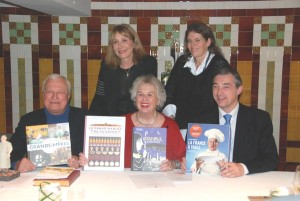 Assis : Patrice Dard, Jacotte Brazier, Renaud Donzel Debout : Françoise Petit, Agathe Levêque