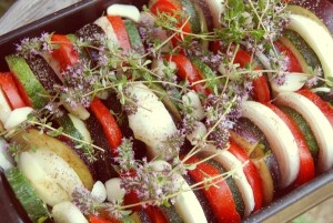 Tian de légumes avt cuisson